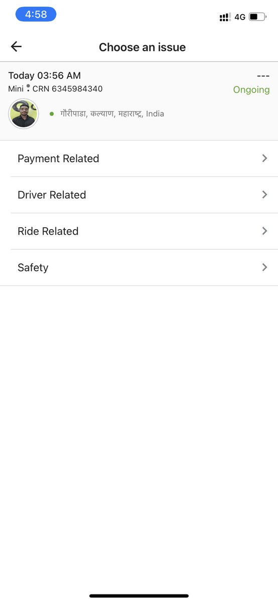 be_naren's tweet photo. @Olacabs CRN 6345984340
Driver refused to increase the AC stating they cannot afford AC in the ride charges and your pathetic app is also not working
Please compensate for not being able to offer the agreed service https://t.co/7QFG3f2Go8