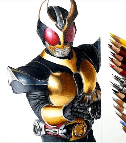 仮面ライダーのtwitterイラスト作品