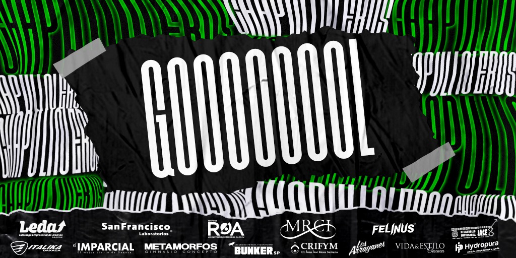 OaxChapulineros's tweet photo. ⏱️| 2T 80' DESDE EL PUNTO PENAL LLEGA @vic_lojero
G⚽️⚽️⚽️L
G⚽️⚽️⚽️L
G⚽️⚽️⚽️L
MARCADOR
#CHAPUS 3-3 #HALCONES
#TodosSomosUno 💚
#TodoSomosChapus 🦗 https://t.co/g1RqhMoqsj
