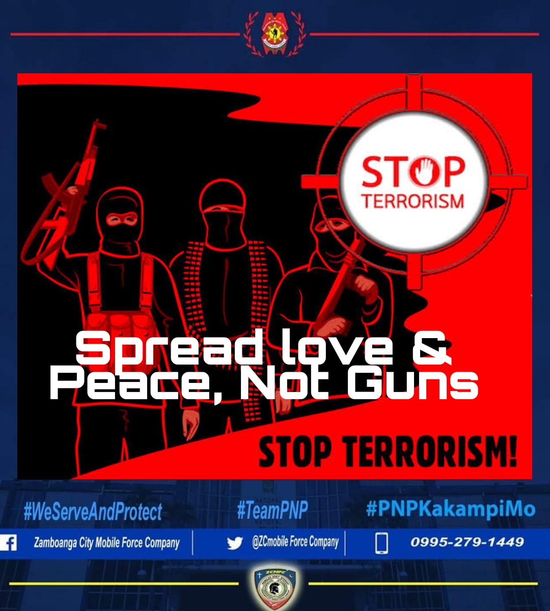ZCMobileForce's tweet photo. #STOPTERRORISM
#PulisNgPilipino 
#PNPKakampiMo 
#TeamPNP https://t.co/RYEs3L4Alq