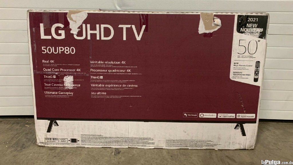 LaPulgaVirtualR's tweet photo. ¡Aprovecha y mira!  Televisor Lg Smart Tv 50 Pulgadas 4k 50up80 Led https://t.co/Kiiym2oBo3 . En La Pulga. https://t.co/naFZ65msVq