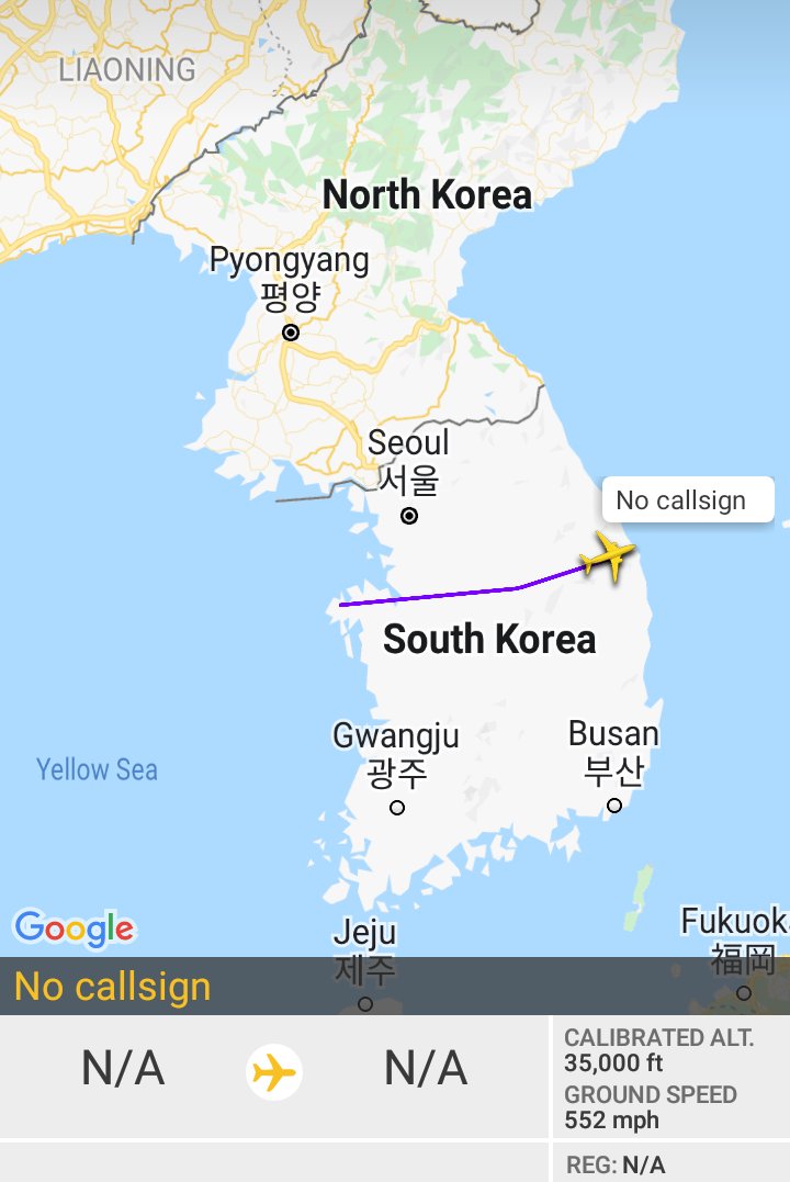 Oceanworldfree's tweet photo. 🇰🇷ROKAF #71FC05 -🇺🇲US Pacific Air Forces 7th AF /U.S. - ROK Combined Forces Command

#KoreanPeninsula's E. coast 

#38thParallel 
#KoreanDemilitarizedZone

Boeing E737 (airborne early warning &amp; control aircraft) https://t.co/i720fdUpMP
