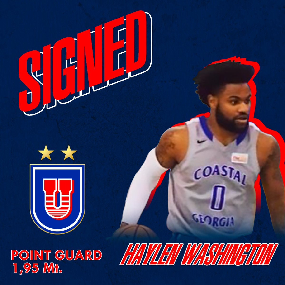 #Signed - En el día de hoy confirmamos a nuestro armador #HaylenWashington de 1,95mt.   en #UniversidaddeSucre para jugar la Liga Nacional #TeamMNAgent Felicitaciones Haylen! 🇧🇴🇺🇸