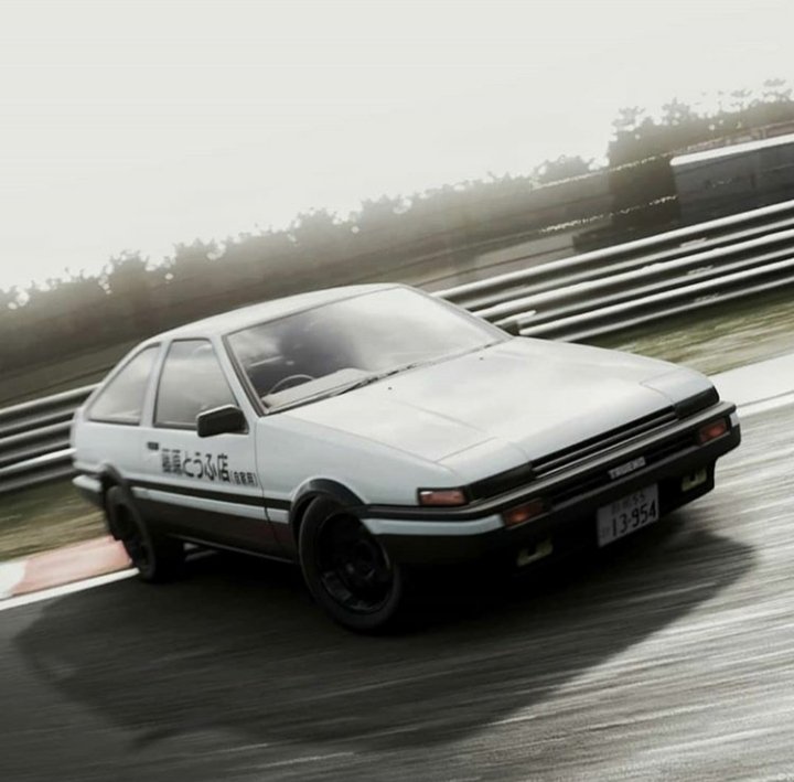 INITIAL D- Toyota AE86 Sketch+time-lapse - Forums - MyAnimeList.net