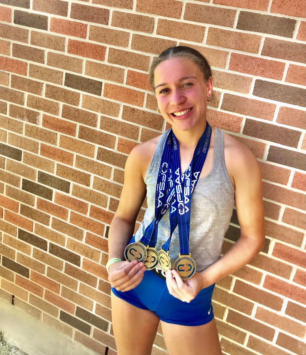 KurtMichael_Dee's tweet photo. Congrats Ella!! ๐๐ฟ
@BorderCity_AC @sssSabres
#TrackCoachRob @OFSAATrack
4 x๐ฅ 80mh/300mh/LJ/4x100m โ๏ธ
1 x๐ฅ 4x400m โ๏ธ
1 x๐ Novice girls team champions โ๏ธ
Job Complete โ๏ธ
#OFSAA #trackandfield https://t.co/LxYcPzGL3q