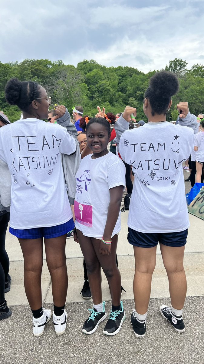 Ndinashandi's tweet photo. Thank you to the #GOTR team for a great day. These girls finished their 5Krun with amazing stamina🎉 https://t.co/rM1fJFw9de