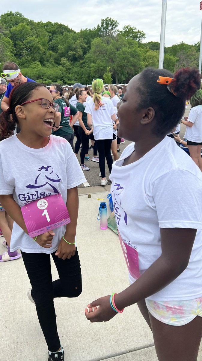 Ndinashandi's tweet photo. Thank you to the #GOTR team for a great day. These girls finished their 5Krun with amazing stamina🎉 https://t.co/rM1fJFw9de