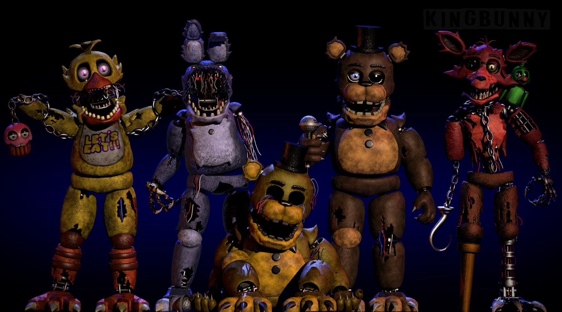 WillyWill on X: (SFM) FNaF2 Withered Freddy in Office Original Models by:  @real_scawthon @SteelWoolStudio Fixes by: @_Alexyssss26 Textures by: Me and  @flaviiusss Materials by: Me as well lol  / X