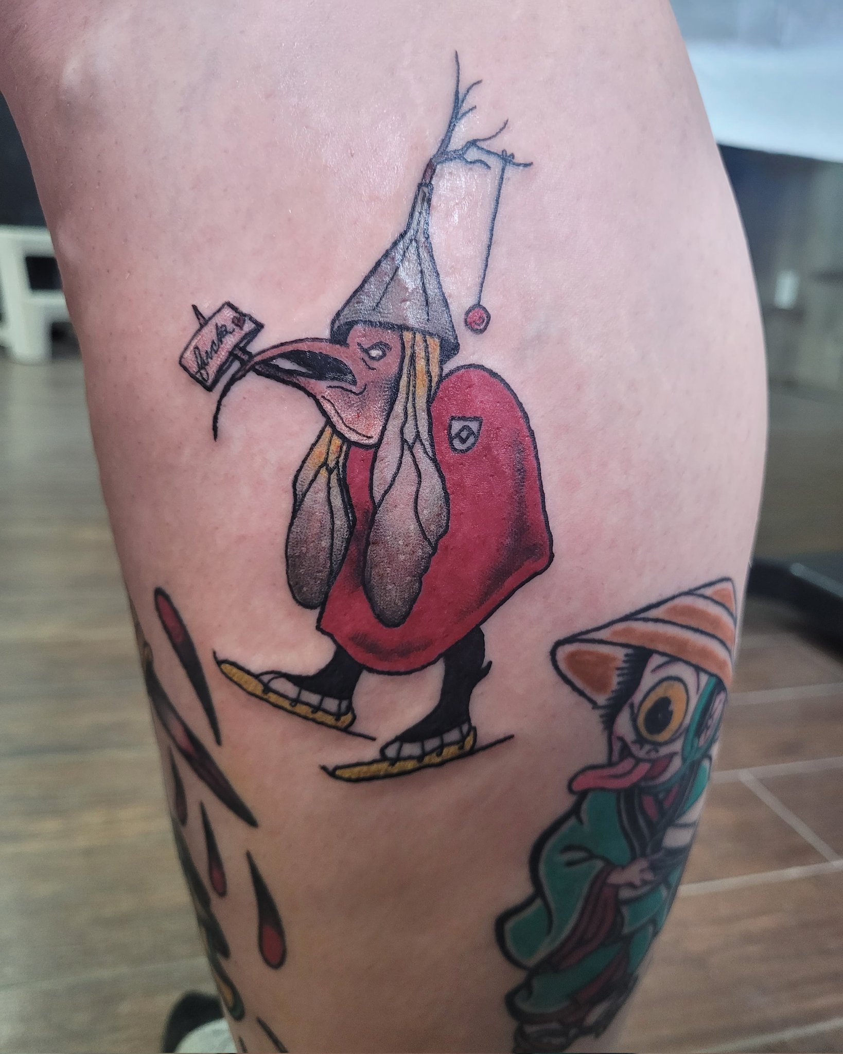 Hieronymus Bosch little demon by Sjap @ House of Tattoos Amsterdam - YouTube