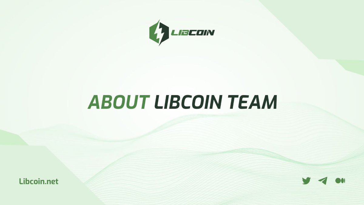 Our team at Libcoin comprises high-level executives cumulatively bring in more than 60 years of battery technology expertise and comprises specialists in 👇

🔋Lithium-ion battery technology
🔋Sales
🔋Financial services
🔋Investment management
🔋Manufacturing

$LIB 
#Libcoin
