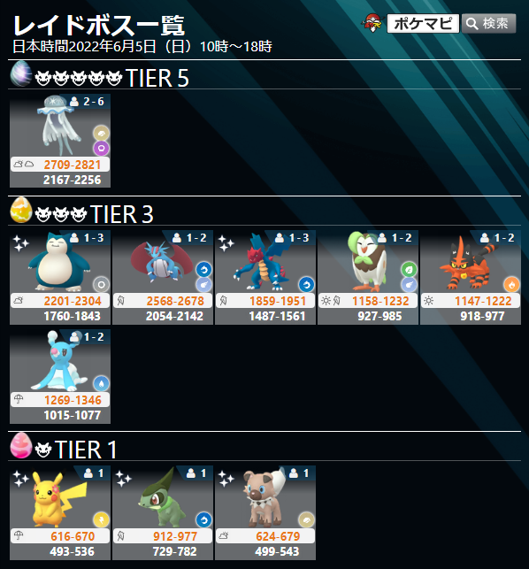 pokemapi's tweet photo. 「ウツロイド」登場に伴う、レイドボス変更💡
※日本時間6/5(日)10時-18時

・伝説レイド：ウツロイド
・星1：キバゴ(色違いも✨) 

招待レイド掲示板(海外も)👇
▼https://t.co/WI3rEj4QZj

GO Fest 2022 開催情報まとめ👇
▼https://t.co/I4Qxm3Xxca

#ポケモンGO #ウツロイド #キバゴ #キバゴ色違い https://t.co/X2MdRj5rEW