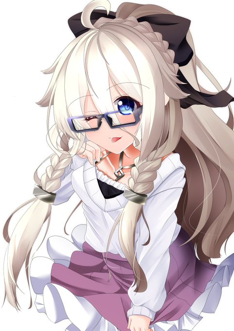 私服ポニテIAちゃんでけた!
差分は眼鏡なしVer
#IA 