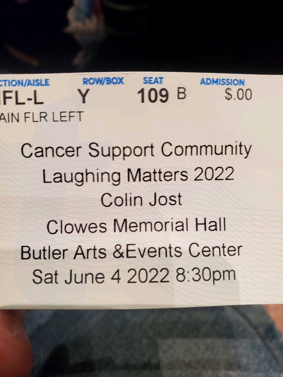 I'm at Clowes Memorial Hall - @butleru for Laughing Matters 2022:  Colin Jost in Indianapolis, IN https://t.co/16CoRJzZN6 https://t.co/QRiy5aZh1z