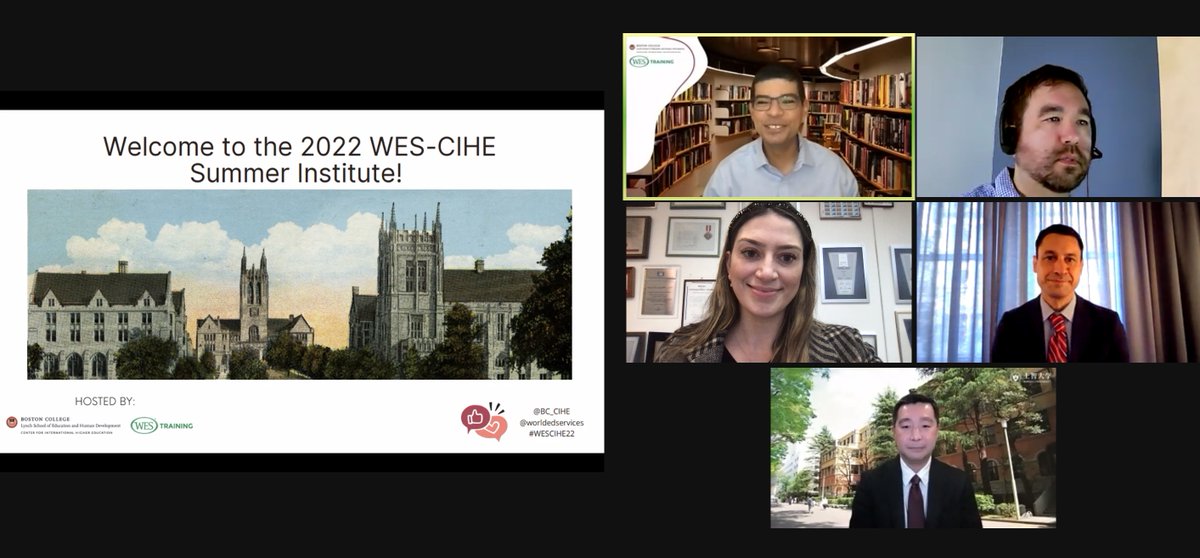 lealfernanda's tweet photo. Happy to have participated in the Practitioner-Oriented Research panel, with Bryce Loo, Nick Gozik and Takehito Kamata, during the #WESCIHE22 @bclynchschool @BCisGlobal @WorldEdServices https://t.co/LyX9B4Btg4