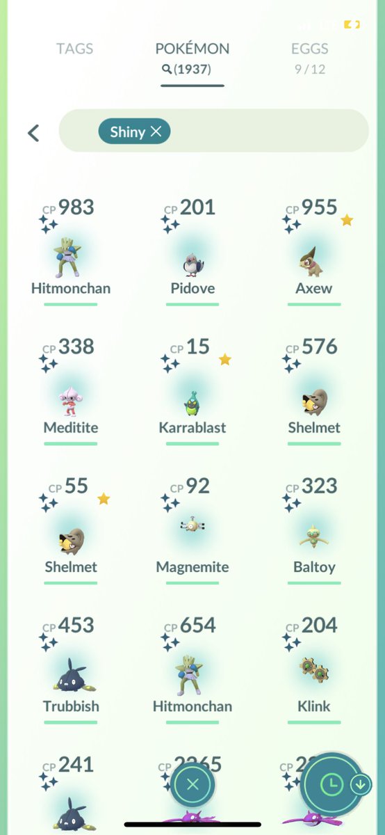 DugtrEhZed's tweet photo. Day 1 of #PokemonGOFest2022 was a success!! 

Many fun shinies and happy vibes!! #shiny #GoFest2022 #gottacatchemall https://t.co/vkM1JJJHC6
