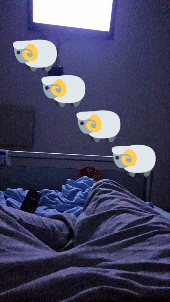 Michael_S_Green's tweet photo. Day 43 (just) - Feels like one of those nights again. Sadly was sick shortly after taking sedative and understandably the nurse is reluctant to give more as unsure how much I absorbed &amp; after last night's issues doesn't want me to over dose. Will need to count @mradamhill's sheep https://t.co/eofZuyrGAV