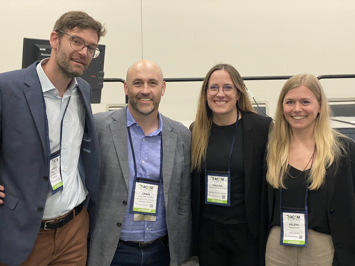 HelenaEngel1's tweet photo. #ACSM2022 has been a wonderful experience! I am really grateful for the opportunity to listen to inspiring talks, meet all these amazing people and even present some of our own data📄🔎🙏🏼

@PWasserfurth 
@jlAreta 
@Sale_ExNut https://t.co/nuXryrVW9D