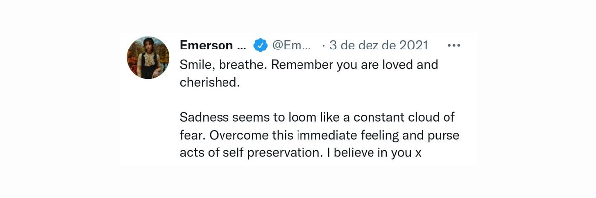 EmOnceSaid's tweet image. Emerson once said: