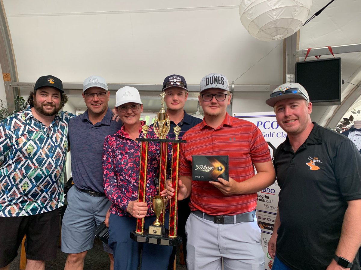 Congratulations to Darcy, Travis, Tanner and Denver Smith, our inaugural PCO Charity Golf Classic Champions!