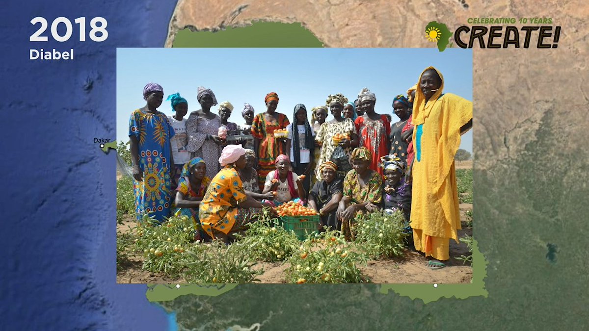 To participate in CREATE!’s sustainable projects in Senegal, communities must demonstrate a high level of commitment and self-motivation, donate land to be used communally for their garden, and be willing to put in some amount of financial investment into their own programs.