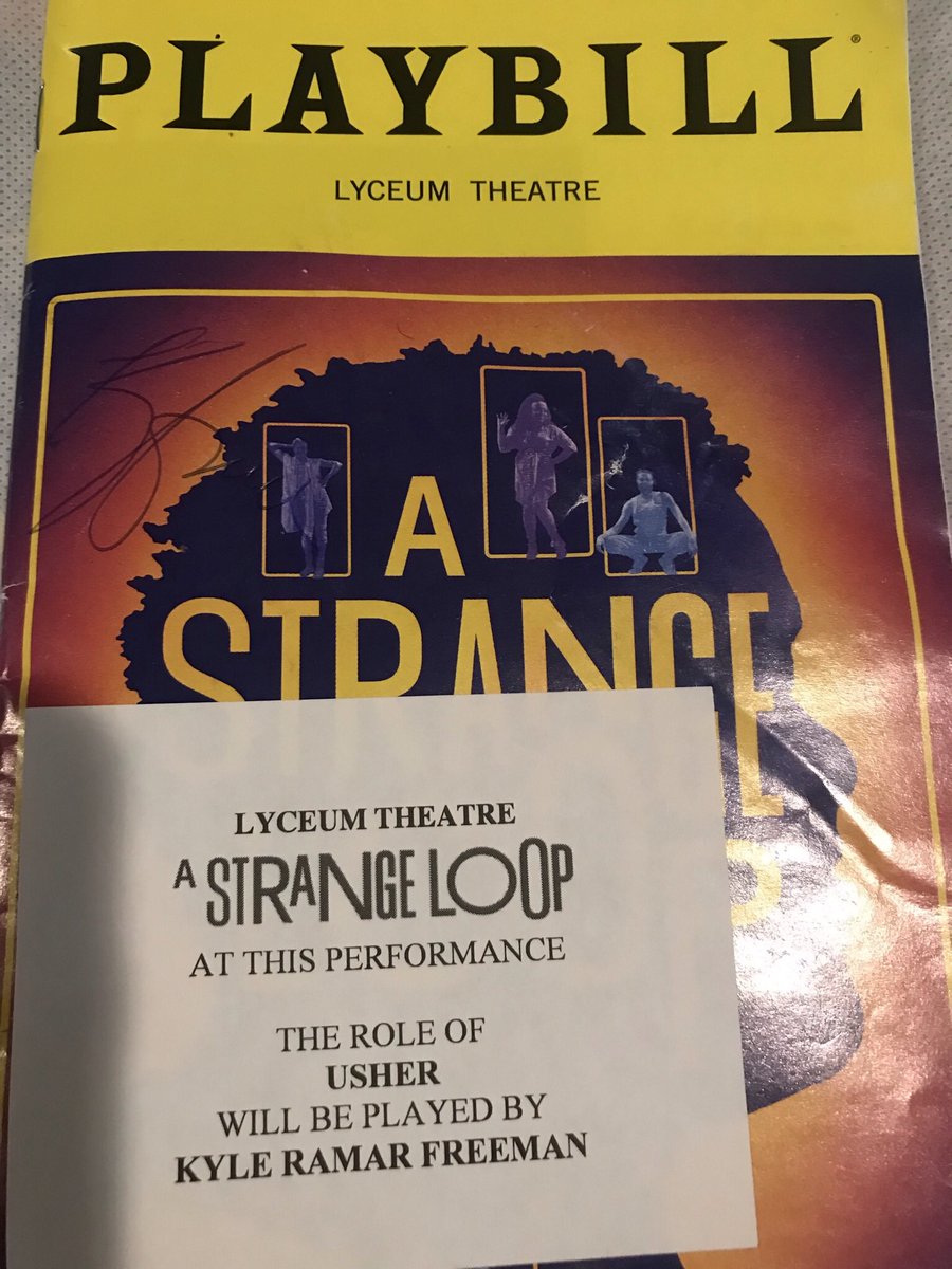 MsSaraDalton's tweet photo. @TheLivingMJ Saw @StrangeLoopBway last weekend-😱OMG! Your storytelling thru lyrics & music is absolutely brilliant! #Periodically & #InnerWhiteGirl! I can't wait for the OBCR to drop! 🙏🏾Thank you @TheLivingMJ, Sir, for fighting to share this incredible show! Just redid my TonyBallot!🎭🗳😂 https://t.co/DCiWHgqih1