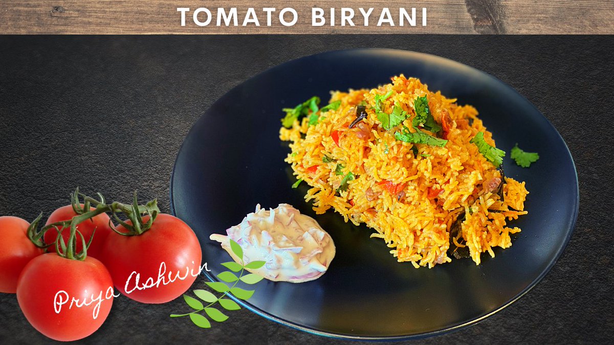 Tomato Biryani is elegance in simplicity. Sometimes we wish to enjoy the flavour of a fragrant biryani but without being too filling. Tomato Biryani is one such delicious dish than can be prepared very quickly and makes a great side for meat or vegetables.
youtu.be/e4FXOW5pIhk
