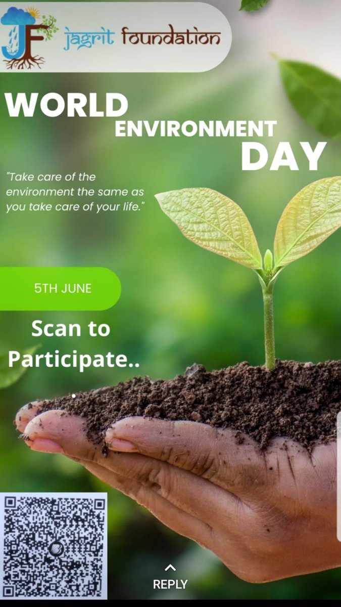 God has gifted us with mother nature, who nourishes us at every point, and the responsibility of saving her lies on our shoulders. On World Environment Day, let us promise to fulfill these responsibilities!