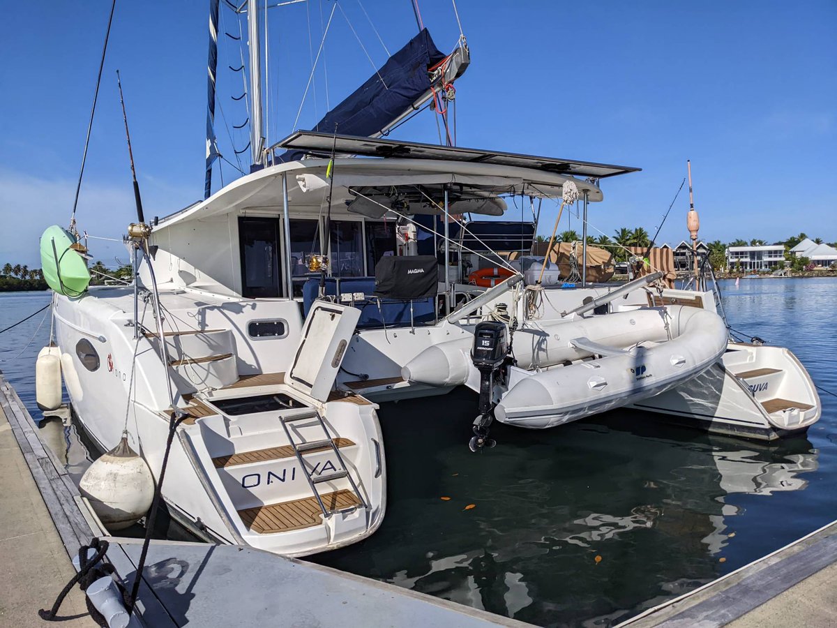 boatingoau's tweet photo. No better way to explore the Mamanuca islands of Fiji than on a luxury charter catamaran like Oniva surf sail dive and explore #fijiislands #diving #catamarancharter https://t.co/xVaklQIuVR