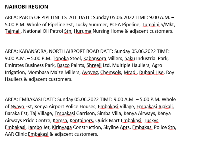Kenya Power tweet media