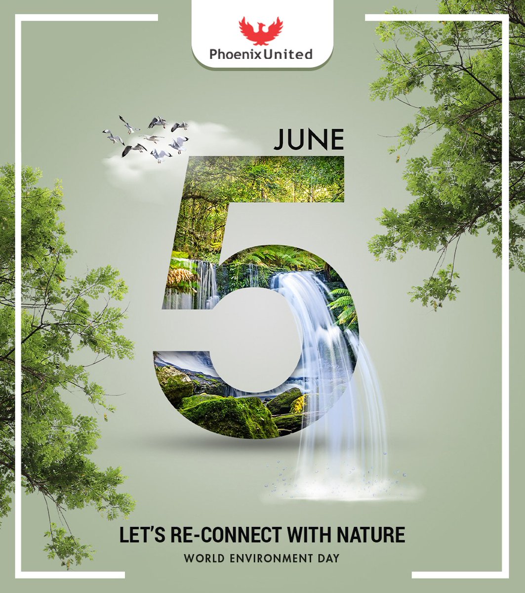 #WorldEnvironmentDay is a reminder to care for our Mother Earth a little more &amp; contribute towards the betterment of the ecosystems.
#EnvironmentDay #Nature #gogreen #ecofriendly #earth #nopollution #lovenature #saveearth  #treeplantation #FunAtPhoenix #FashionAtPhoenix