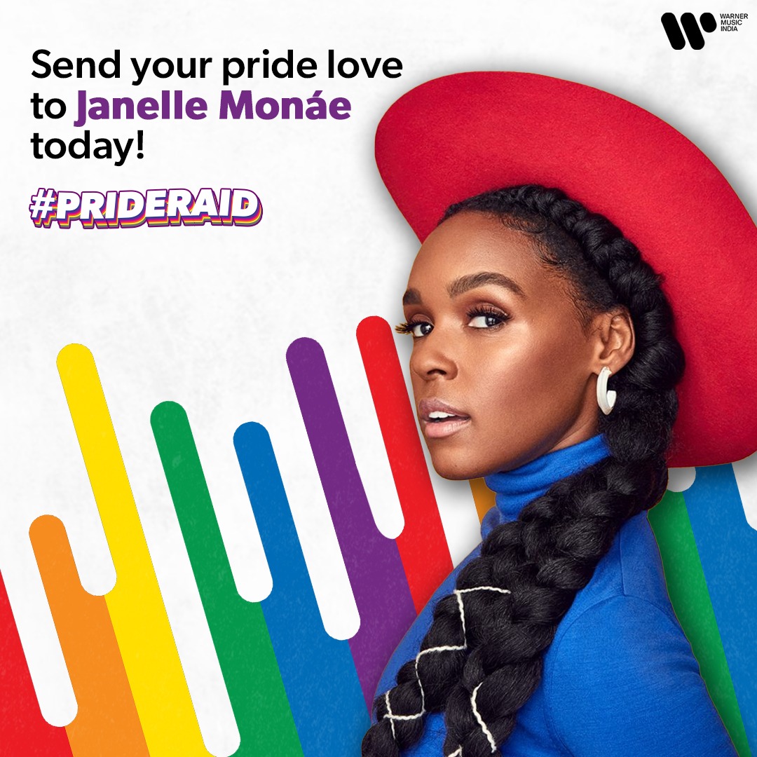 WarnerMusicIN's tweet photo. Head over to @JanelleMonae โs feed and show some love through comments and DMs and tell them @WarnerMusicIN sent you!
Let the #PrideRaid begin! https://t.co/2y3X8O466C