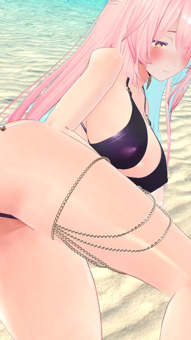 「(恥ずかしい...)」 