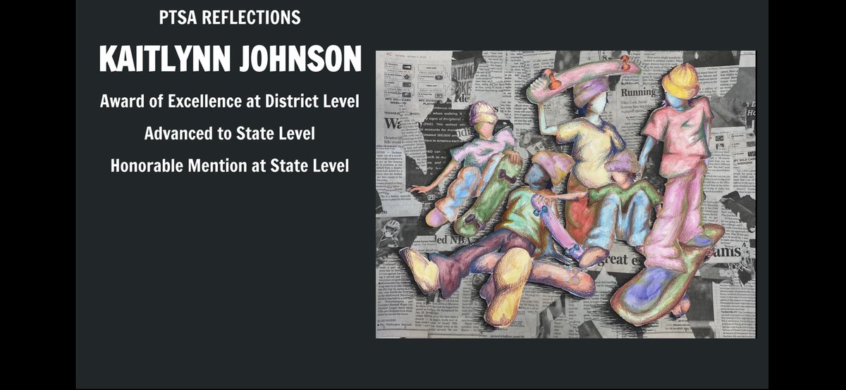 EatonVisualArt's tweet photo. Congratulations to Senior NAHS Kaitlynn Johnson!@NISDFineArts @2022EatonEagles @drawernotadancer https://t.co/xY09oc0hjC