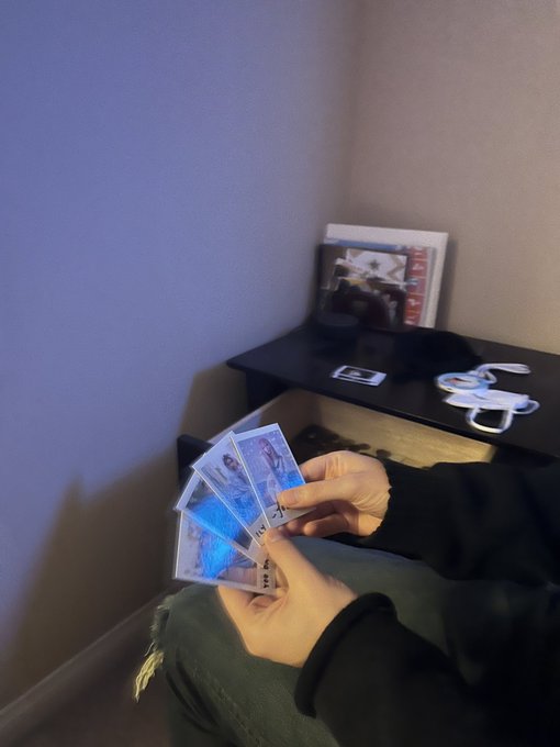 2 pic. He still has my trading cards after all these years ? @RiotAugust https://t.co/QoO9ponclN
