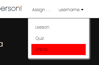 AltaLearning's tweet image. cool update, you can now make links as assignments!

have an IXL skill, google form, or other external website you&apos;d like to direct your students to? now you can! we got rid of that &quot;Create&quot; link and added back the &quot;Assign&quot; in the top bar!