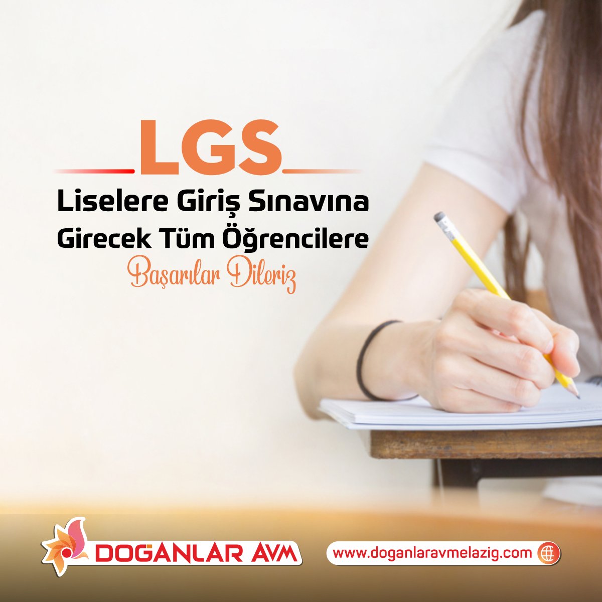 LGS'ye girecek tüm öğrencilere başarılar dileriz.

#lgs #sınav #5haziran #başarılar