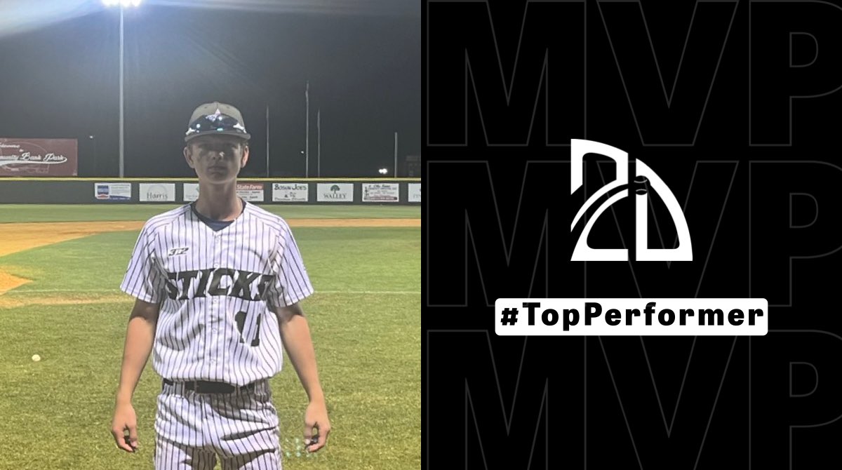 2DsportsbsbPOG's tweet photo. ⭐️ #TopPerformer ⭐️

Dyson Dougan: 2-3, single, double, 4RBI 

Summer team: sticks baseball
#hubcityclassic

⁦@2DsportsMS⁩ https://t.co/jkkm4LSrgV