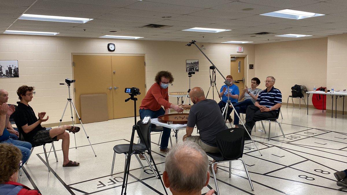 CrokinoleCentre's tweet photo. Connor Reinman is the 2022 National Crokinole Association Players Champion https://t.co/iSuUssiAf4