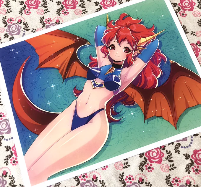 I have a few Mink prints left in the shop for anyone interested :3c 