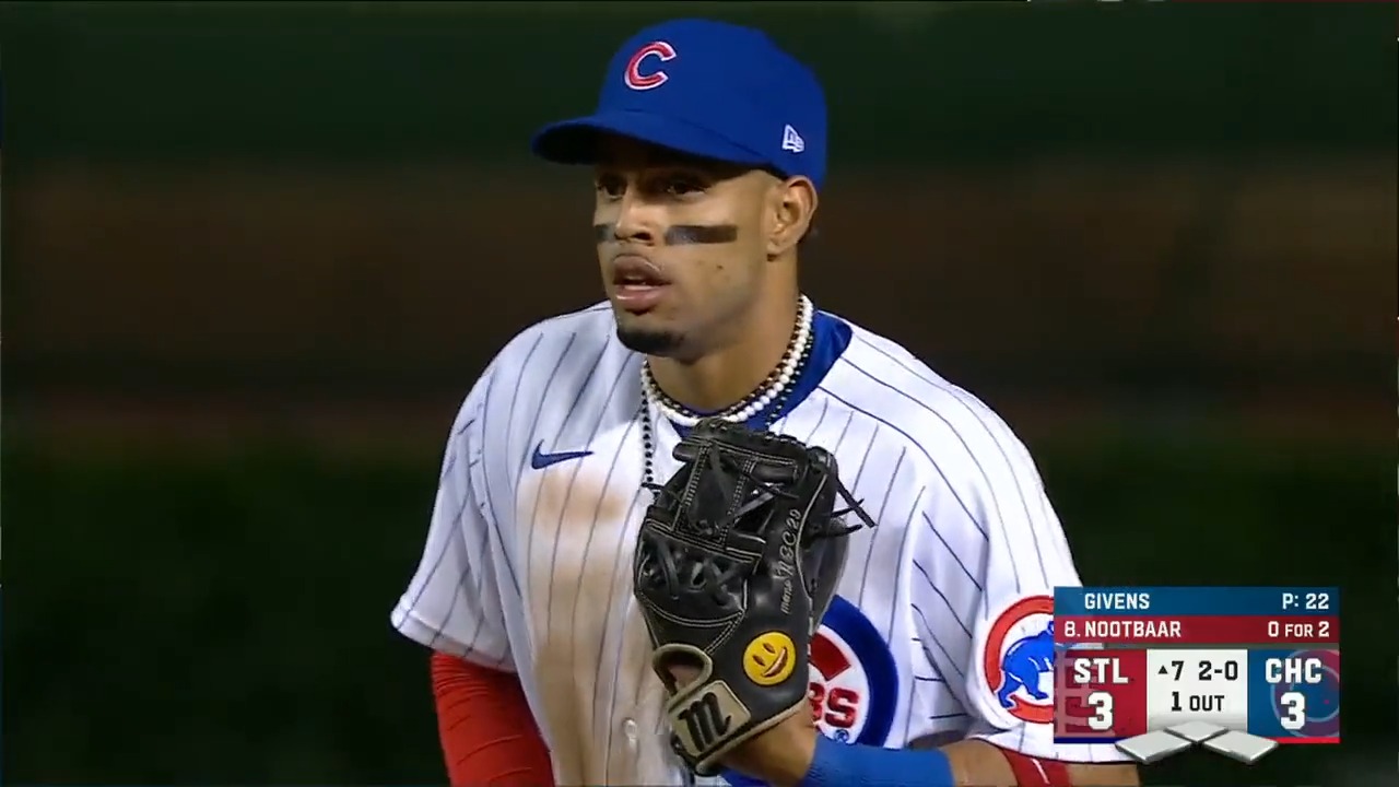 FOX Sports: MLB on X: This story about Christopher Morel is WILD 🤯 He has  a 😀 on his glove to remind him to always enjoy the moments on the baseball  field