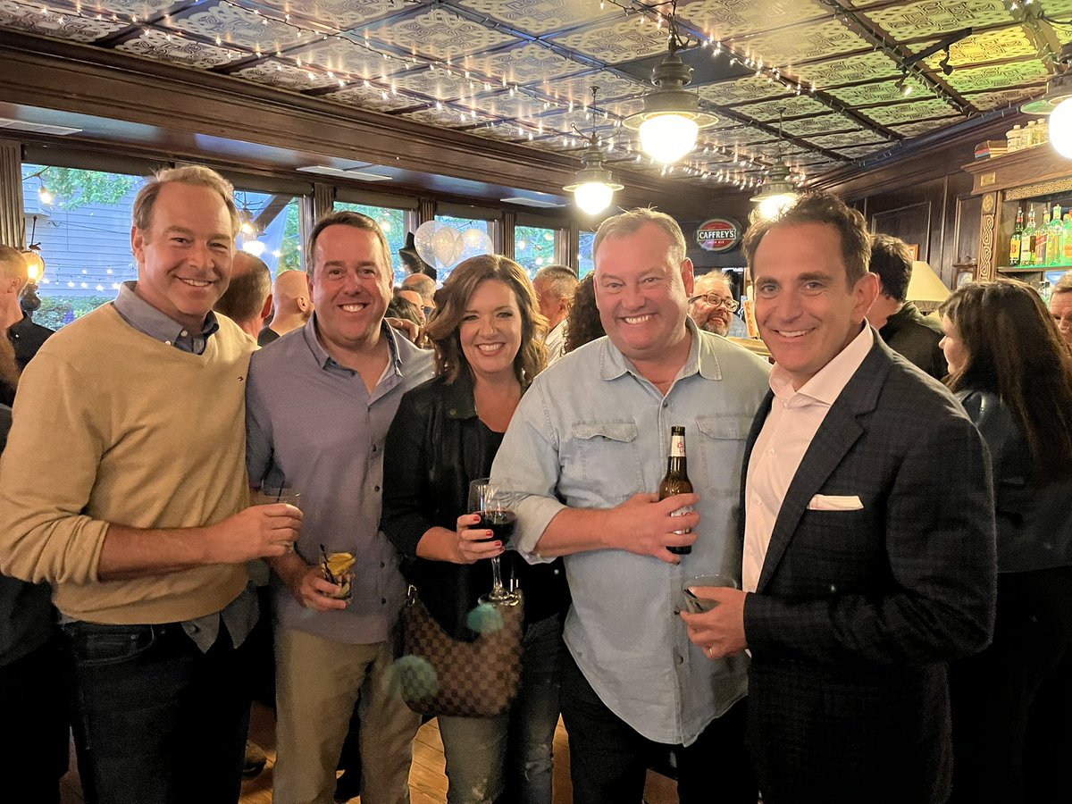 Chicago’s south side well-represented at tonight’s party (and it’s not just because there was free booze).