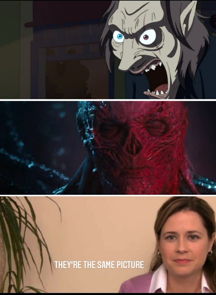 Am I the only one who thought this?#StrangerThings4 #bigmouth #HumanResources #TheOffice