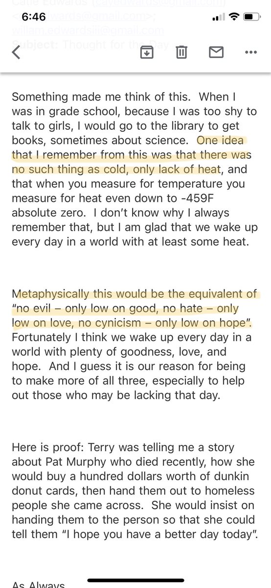 wjedwards's tweet photo. Some words of wisdom from my engineer father. Good perspective for challenging times. https://t.co/BFO5Iya7rw