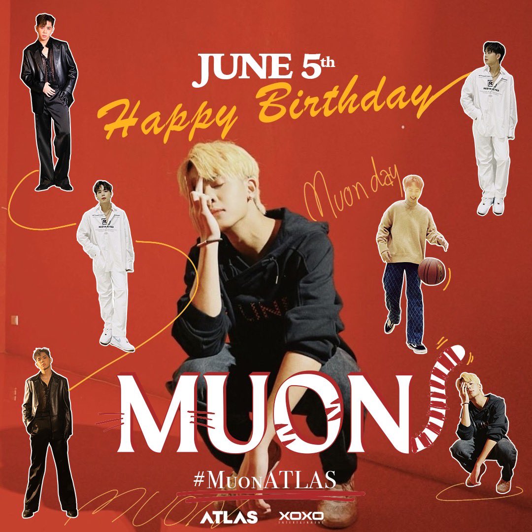 ATLASofficialTH's tweet photo. JUNE 5th ^ ^ 🎂
HAPPY BIRTHDAY MUON 🐯
#MuonATLAS

#ATLAS_th
#XOXOentertainment
#TPOP https://t.co/DHkaQF1JI0