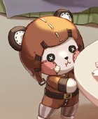 IDVGirls's tweet photo. 【∐⊕⁔⊕∐ Tracy Reznik】Bear Girl - She pushed herself to become human. Use her willpower in battle! https://t.co/rOBNYJP0be