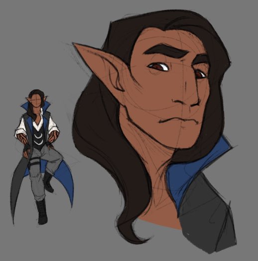 elforgotten's tweet photo. Some Shadowrun character designs for @princess_pengy ! 🧡 https://t.co/hPJ4Vy38Ak