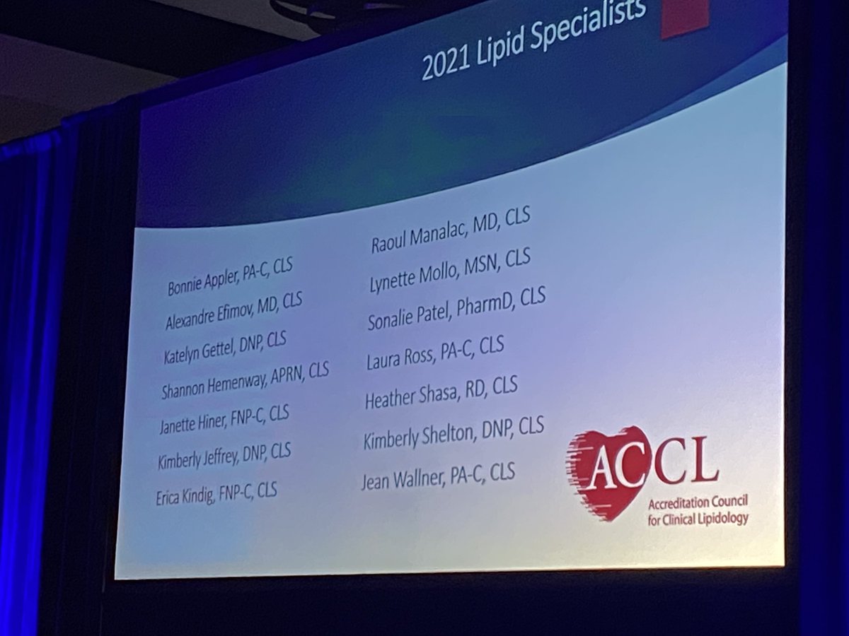 Congrats to all the @nationallipid fellows, diplomats, clinical lipid specialists and masters (aka lipid legends) @drmaggarwal @Dr_Zahid_Ahmad @NCSweMD Dr Rodis Plakogiannis, @lipiddoc @alanbrownmd Dr. Anne Goldberg @carlorringer @mdavidsonmd @MatthewIto