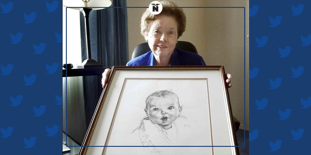 elmananarey's tweet photo. #Noticias | 👶🏼 #AnnTurnerCook, la bebé original de la #marca de alimentos #Gerber y conocida mundialmente por su rostro de bebé angelical, falleció a los 95 años.
https://t.co/suK1sQbxSR https://t.co/twptVAOOcJ