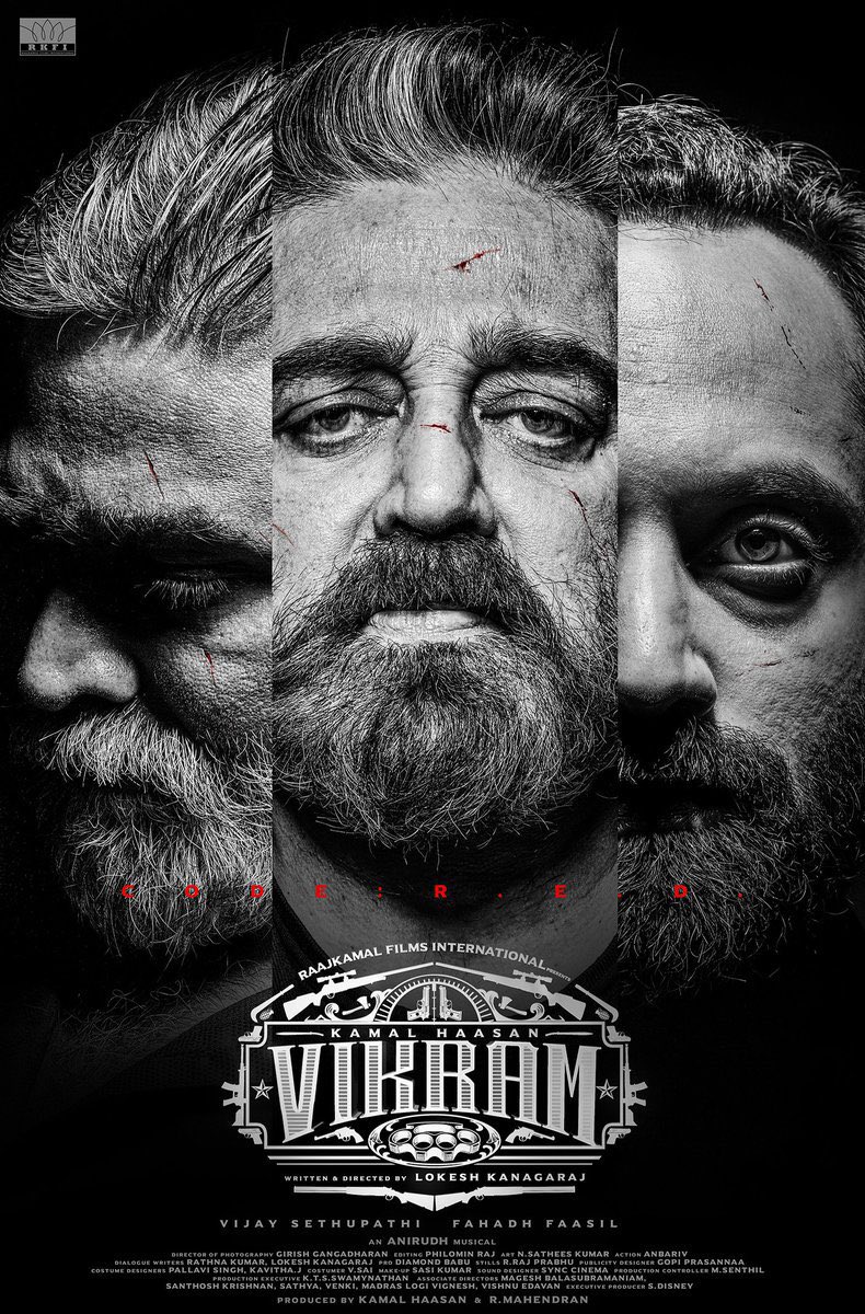 thisis_VSr's tweet photo. What a comeback film! #Vikram #Ulaganayagan for a reason! #VeraLevel https://t.co/2m6rAu8QVS