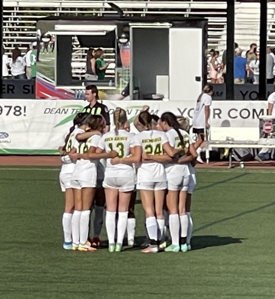 👏👏👏 2022 Lady Bruins on  the FINAL FOUR &amp; best record in school history. So proud of this team, season, heart &amp; hustle. 4th place finish in MO Class 4 STATE FINALS- THIS team was a gift 🎁- full of extraordinary individuals. 💚⚽️💛💚⚽️💛
#WEAREROCKBRIDGE